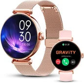 Smartwatch - Gravity GT26-1 RG/RG/PK Zegarek damski - miniaturka - grafika 1