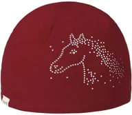 Czapki damskie - Czapka Dziecieca Sparkling Horse by maximo, czerwony, 47-49 cm - miniaturka - grafika 1