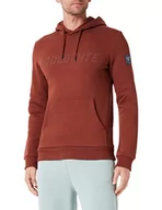 Bluzy męskie - Dolomite Męska bluza z logo, Pecan Brown, XL, Brązowy pekan, XL - miniaturka - grafika 1