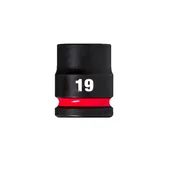 Klucze i nasadki - Milwaukee nasadka udarowa 19 mm 1/2" 6-kątna Shockwave krótka metryczna 4932480313 - miniaturka - grafika 1