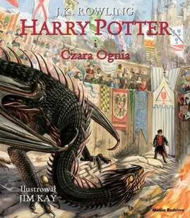 Harry Potter i czara ognia (wydanie ilustrowane). Tom 4 - Powieści Harry Potter i czara ognia (wydanie ilustrowane). Tom 4 - Powieści - miniaturka - grafika 4