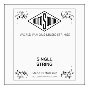 Rotosound struny do basu elektrycznego STAINLESS pojedyncze struny SWING 66 .020"/0,51mm gładkie SBP020 - Struny gitarowe  - miniaturka - grafika 1