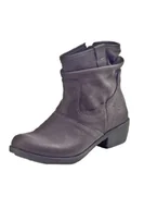 Botki damskie - Manitu 960621 klasyczne buty damskie i botki, szary - Szary szary 9-37 eu - miniaturka - grafika 1