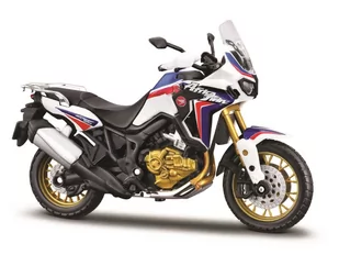 MAISTO Motocykl HONDA AFRICA TWIN DCT 39300 1/18 - Samochody i pojazdy dla dzieci - miniaturka - grafika 1