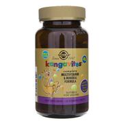 Suplementy diety - Solgar Kangavites witaminy dla dzieci (smak jagodowy) - 120 pastylek - miniaturka - grafika 1