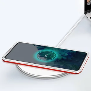 Clear 3in1 etui do Samsung Galaxy S23 silikonowy pokrowiec z ramką czerwone - Etui i futerały do telefonów - miniaturka - grafika 7