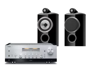 Yamaha R-N2000A (srebrny) + 805 D4 (czarny) - Zestawy stereo - miniaturka - grafika 1