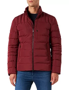 Geox Męska kurtka M HILSTONE Merlot, 60 - Kurtki męskie - miniaturka - grafika 1
