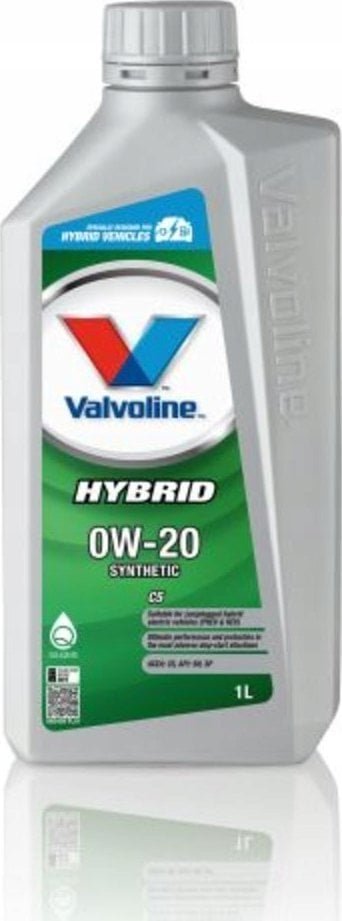 Valvoline Alyva varikliui HYBRID C5 0W20 1L, Valvoline