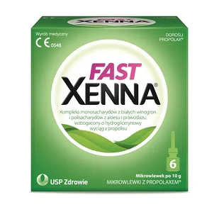 Xenna Fast 6 mikrowlewek po 10 g - Układ pokarmowy - miniaturka - grafika 1