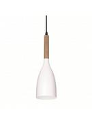 Lampy sufitowe - Ideal Lux MANHATTAN 110745 SP1 BIANCO lampa wisząca - miniaturka - grafika 1