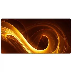 Ochronna mata na biurko Falisty płomień 120x60 cm, Dywanomat - Podkładki na biurko - miniaturka - grafika 1