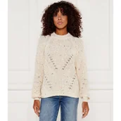 Swetry damskie - Desigual Sweter | Loose fit - miniaturka - grafika 1