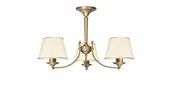 Lampy sufitowe - Elegancki żyrandol z 3 abażurami YA-S3AK - miniaturka - grafika 1
