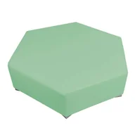 Meble i wyposażenie gabinetów medycznych - Siedzisko dla dzieci sześciobok FUN NC500 120x120x42 cm (wysokość siedziska 42 cm) - różne kolory - miniaturka - grafika 1