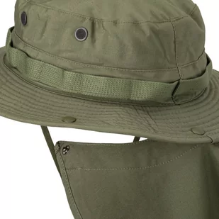 Helikon - Kapelusz Boonie Hat z osłoną - PolyCotton Ripstop - Pantera Leśna - KA-BON-PR-04 - Odzież taktyczna i umundurowanie - miniaturka - grafika 1