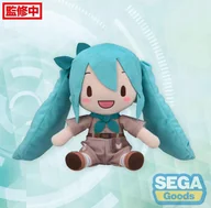 Figurki dla dzieci - Hatsune Miku Fuwa Petit Plush Figure Hatsune Miku Going Out Series Zoo - miniaturka - grafika 1