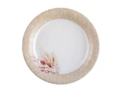 Dekoracje i nakrycia stołu na imprezę - Talerzyki papierowe Boho - 22,5 cm - 10 szt. - miniaturka - grafika 1