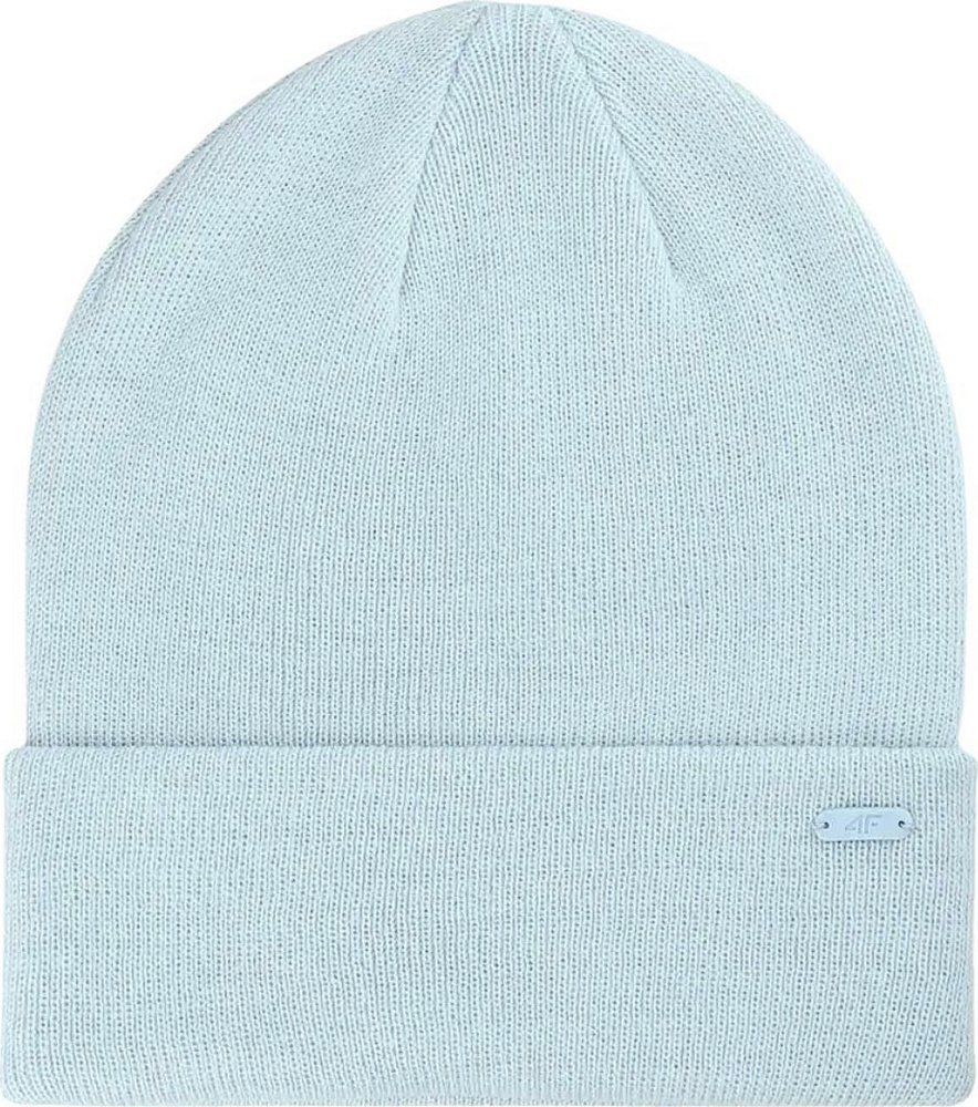 4f Czapka zimowa ciepła 4F U622 jasnoniebieska 4FWAW25ACAPU622 34S