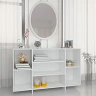 Szafki do salonu - Lumarko Szafka, biała, 120x30x75 cm, płyta wiórowa - miniaturka - grafika 1