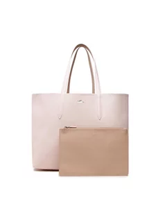 Torebki damskie - Lacoste Torebka Shopping Bag NF2142AA Różowy - grafika 1