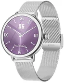 Smartwatch - Hagen HC81.111.1111 HC81 Srebrny - miniaturka - grafika 1