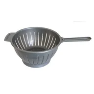 Pozostałe akcesoria kuchenne - Cedzak z rączką VEGE 22 cm srebrny - miniaturka - grafika 1