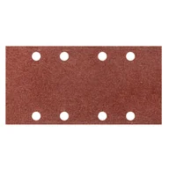 Materiały ścierne - Papier ścierny na rzep 93 x 185 mm, K60, 5 szt,, z otworami GRAPHITE - miniaturka - grafika 1