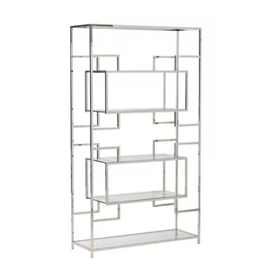 Dekoria Regał Hypnose silver 115x40x202cm 115x40x202cm 006-601 - Regały - miniaturka - grafika 1