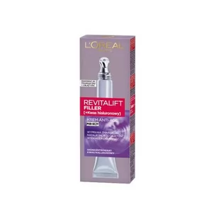 Loreal Paris Revitalift Filler HA Krem pod oczy Anti Age 15 ml - Kosmetyki pod oczy - miniaturka - grafika 2