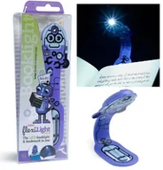 Zakładki do książek - Flexilight Pals Robot Purple - Lampka do książki - Thinking Gifts - miniaturka - grafika 1