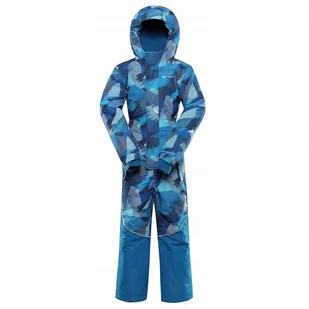 ALPINE PRO Kombinezon dziecięcy zimowy PTX 8000 Kiremo niebieski r.116-122 - Kombinezony dla dzieci - miniaturka - grafika 1