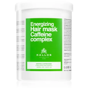KALLOS ENERGIZING KERATIN & CAFFEIN MASKA DO WŁOSÓW 1000ML - Maski do włosów - miniaturka - grafika 1