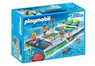 Klocki - Playmobil Sports & Actions 9233 Łódź ze szklanym dnem i silnikiem podwodnym - miniaturka - grafika 1