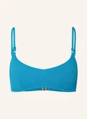 Stroje kąpielowe - Seafolly Góra Od Bikini Bralette Sea Dive blau - miniaturka - grafika 1