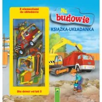 Książeczka układanka. Na budowie - Książki edukacyjne - miniaturka - grafika 1