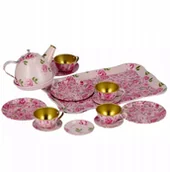 Zabawki AGD - NACZYNIA KUCH MET 26X19X10 ROZE MC WALIZKA 24/48 - miniaturka - grafika 1