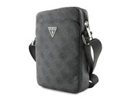 Torebki damskie - Guess torebka listonoszka skóra ekologiczna czarny - miniaturka - grafika 1