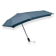 Parasole - SENZ ° mini automatyczny składany storm parasol elementarny niebieski, niebieski/szary - miniaturka - grafika 1