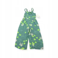 Kombinezony dla dzieci - Kombinezon dziewczęcy czarny na ramiączkach w kaktusy r. 3lata (98-110) - miniaturka - grafika 1