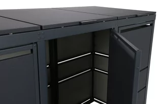 Zabudowa kosza śmietnikowego TOP BOX Premium 2 x 240 l - Kosze na śmieci - miniaturka - grafika 12