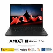 Laptopy - Lenovo 21L5002GSP 14" amd ryzen 5 7535U 16 GB RAM 512 GB SSD Qwerty Hiszpańska - miniaturka - grafika 1