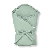 Rożki i beciki - ALBERO MIO Rożek niemowlęcy Cotton color CC4 zieleń - miniaturka - grafika 1