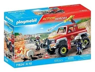 Klocki - Playmobil Action Heroes 71824 Wóz strażacki - miniaturka - grafika 1