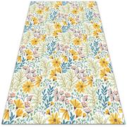 Dywany - Modny uniwersalny dywan winylowy Wiosenne kwiatki 140x210 cm - miniaturka - grafika 1