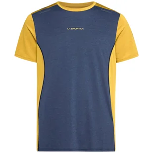 Koszulka męska La Sportiva Tracer T-Shirt M Rozmiar: XL / Kolor: niebieski/żółty - Koszulki sportowe męskie - miniaturka - grafika 1