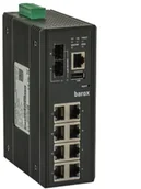 Pozostałe akcesoria sieciowe - Barox LT-L802GBTME łącza sieciowe Zarządzany L3 Gigabit Ethernet (10/100/1000) Czarny - miniaturka - grafika 1
