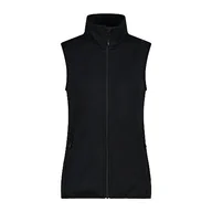 Kamizelki damskie - CMP - Damska kamizelka z dzianiny Knit-Tech, Czarno-Tytan, 42 - miniaturka - grafika 1
