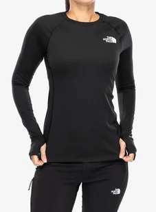 Bluza termoaktywna damska The North Face Summit Pro 120 Crew - tnf black - Bluzy sportowe damskie - miniaturka - grafika 1