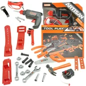 Mały majsterkowicz - Duży zestaw do Majsterkowania Narzędzia Wiertarko-wkrętarka - miniaturka - grafika 1